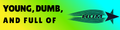 FULL OF HUM BUMPER STICKER